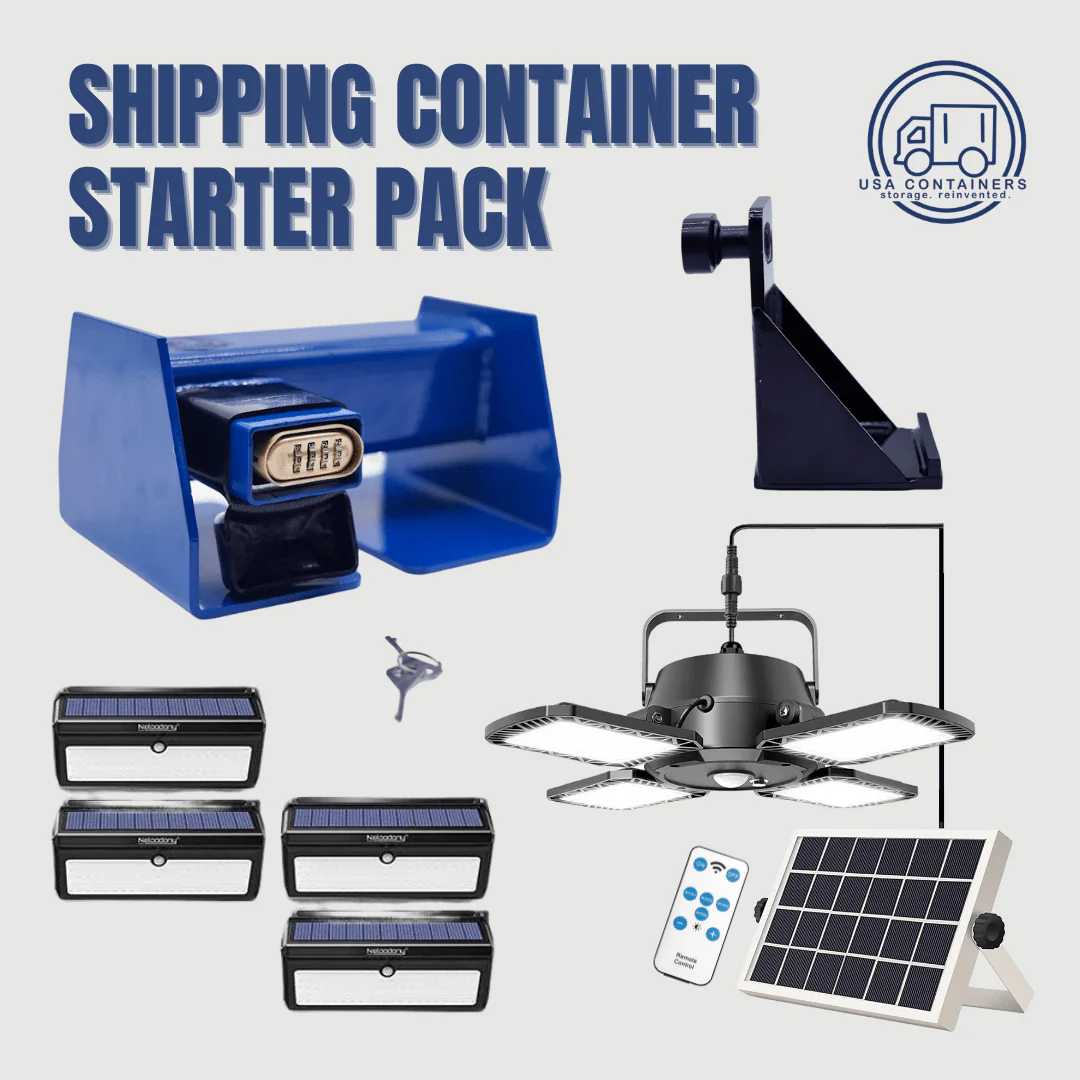 Shipping Container Essentials Starter Pack - USA Containers